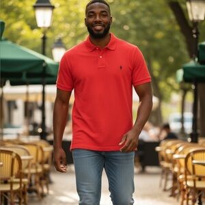 Polo by Ralph Lauren Red Classic Polo Shirt